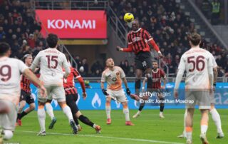 Roma, altra caduta: Abraham ci punisce, il Milan comanda
