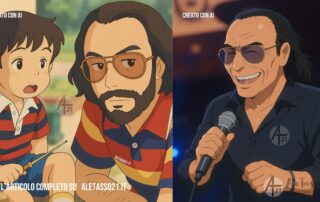 Venditti a fumetti secondo lo Studio Ghibli: il nuovo trend social, fra polemica e meraviglia