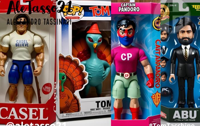 Le Action Figure di Tom Tacchino: la collezione che non sapevi di volere (ma ora sì)