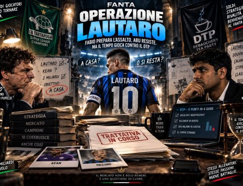 Fanta – Operazione Lautaro: Fabio prepara l’assalto, Abu resiste. Ma il tempo gioca contro il DTP